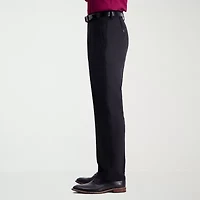 Haggar Travel Performance Tailored Mens Stretch Fabric Modern Fit Flat Front Suit Pant