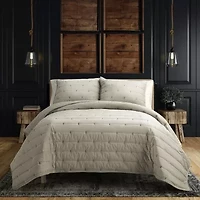 Indigo Road by Egypt Sherrod Travale Luxe Velvet 3-pc. Embroidered Quilt Set