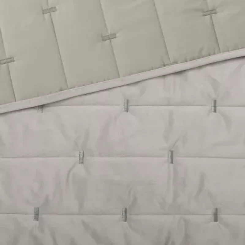 Indigo Road by Egypt Sherrod Travale Luxe Velvet 3-pc. Embroidered Quilt Set