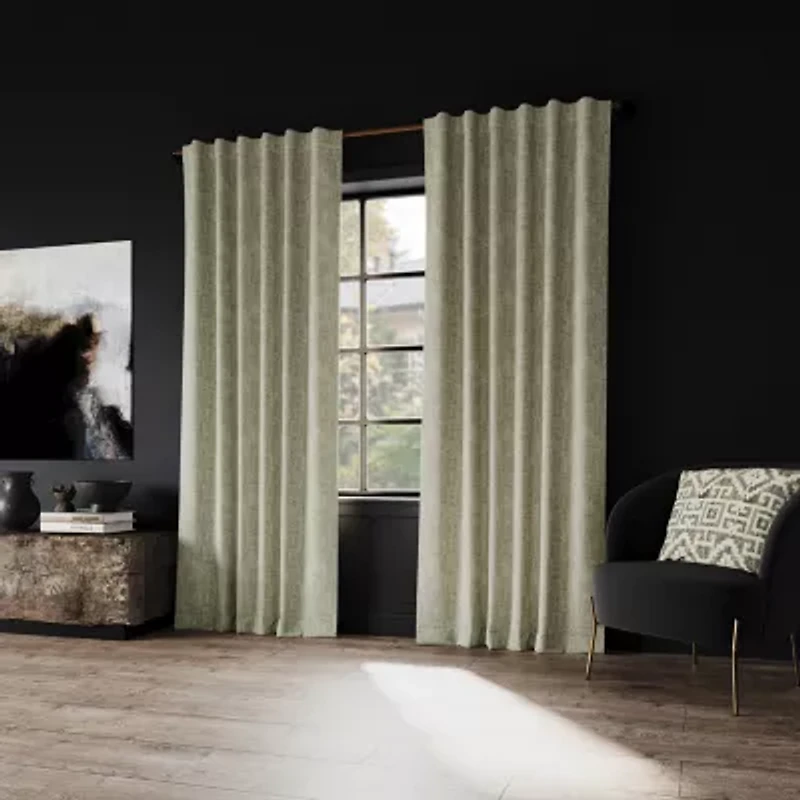 Indigo Road by Egypt Sherrod Halden Back Tab 100% Blackout Single Curtain Panel