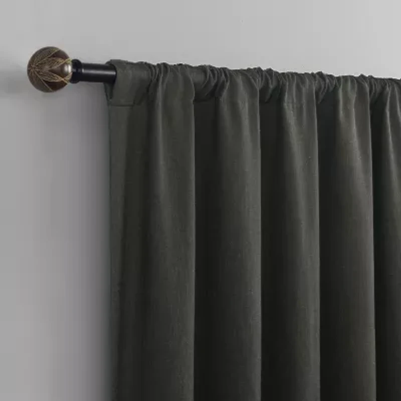 Indigo Road by Egypt Sherrod Halden Back Tab 100% Blackout Single Curtain Panel