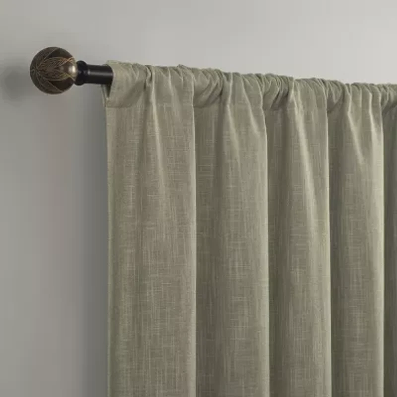 Indigo Road by Egypt Sherrod Halden Back Tab 100% Blackout Single Curtain Panel