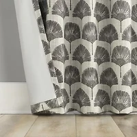 Indigo Road by Egypt Sherrod Block Leaf Back Tab 100% Blackout Single Curtain Panel