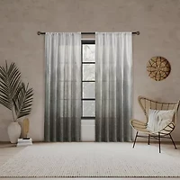 Indigo Road by Egypt Sherrod Cielo Rod Pocket Light-Filtering Single Curtain Panel