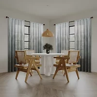 Indigo Road by Egypt Sherrod Cielo Rod Pocket Light-Filtering Single Curtain Panel