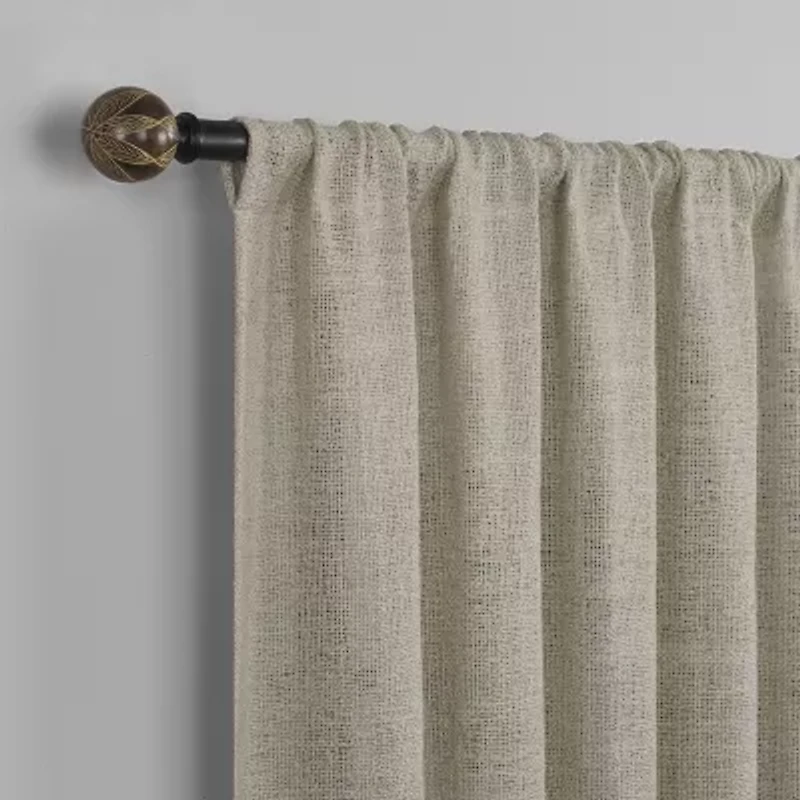 Indigo Road by Egypt Sherrod Portland Back Tab Light-Filtering Single Curtain Panel