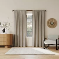 Indigo Road by Egypt Sherrod Portland Back Tab Light-Filtering Single Curtain Panel