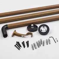 Indigo Road by Egypt Sherrod Abner 1 Adjustable Curtain Rod