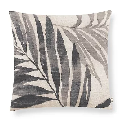 Indigo Road by Egypt Sherrod Brisa Palm Print Square Throw Pillow