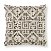 Indigo Road by Egypt Sherrod Dabo Geo Print Square Throw Pillow