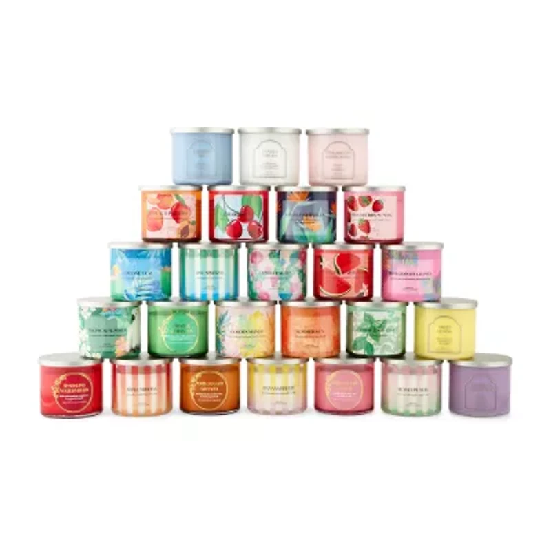 Distant Lands 14oz Pomegranate Granita 3-Wick Scented Jar Candle