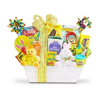 Alder Creek Bunny And Friends Spring Crate Easter Basket