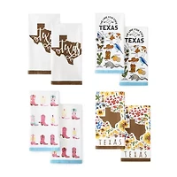 Homewear Texas State Icons 2-pc. Kitchen Towel Set