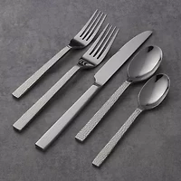 Oneida Chefs Table Hammered 45-pc. Flatware Set