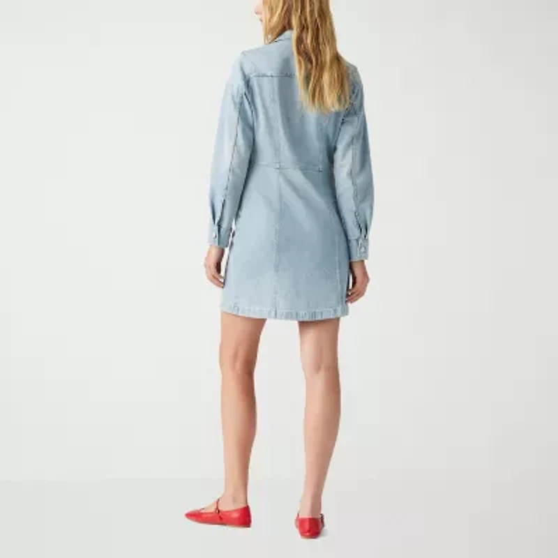 Levi's® Womens Flynn Denim Long Sleeve Dress