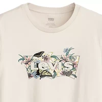 Levi's® The Perfect Tee Womens Plus Crew Neck Short Sleeve T-Shirt