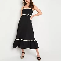 Isabel & Nina Womens Sleeveless Maxi Dress