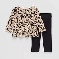 Okie Dokie Baby Girls 2-pc. Pant Set