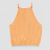 Thereabouts Little & Big Kid Girls Square Neck Sleeveless Tank Top