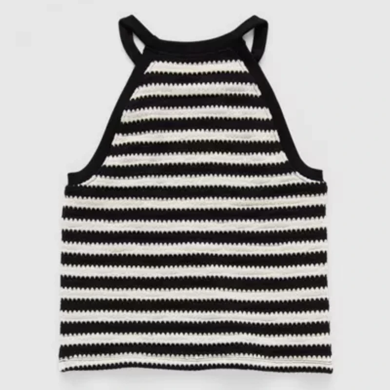 Thereabouts Little & Big Kid Girls Halter Neck Sleeveless Tank Top
