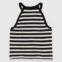 Thereabouts Little & Big Kid Girls Halter Neck Sleeveless Tank Top