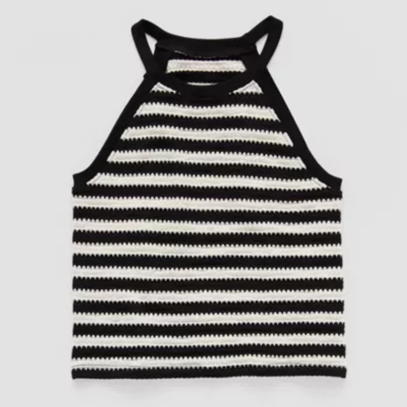 Thereabouts Little & Big Kid Girls Halter Neck Sleeveless Tank Top