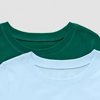 Thereabouts Little & Big Kid Girls Sensory Friendly Crew Neck Short Sleeve Adaptive Regular Fit Graphic T-Shirt