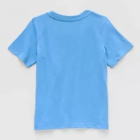Toddler Boys Crew Neck Short Sleeve Regular Fit Paw Patrol Graphic T-Shirt