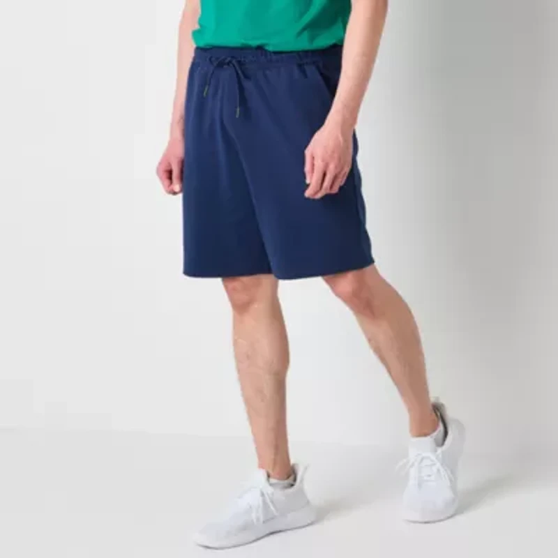 Xersion Double Knit Mens 9" Mid Rise Workout Shorts