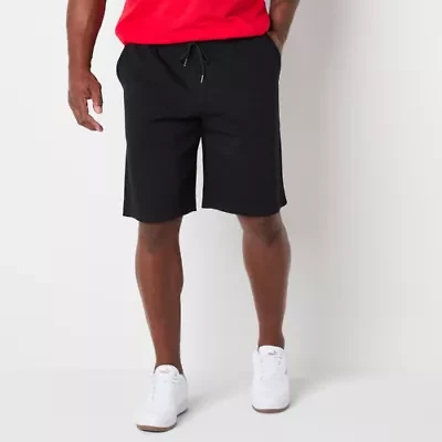 Xersion Double Knit Mens 9" Mid Rise Big and Tall Workout Shorts