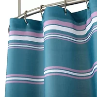 Forever 21 Varsity Stripe Shower Curtain