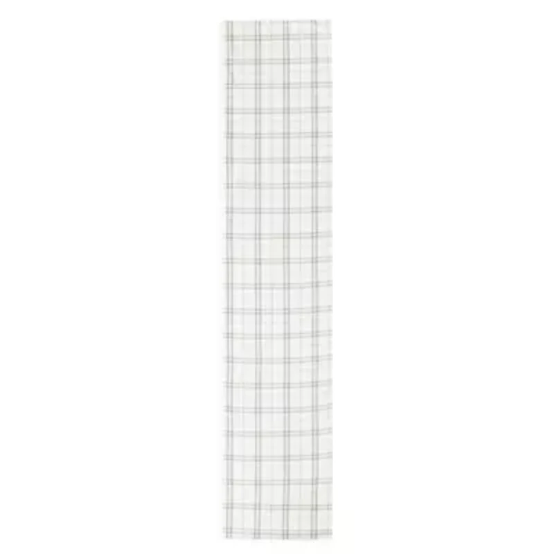 Linden Street Windowpane Table Runner