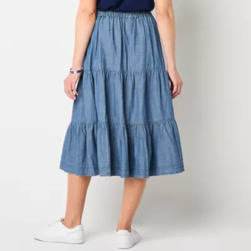 St. John's Bay Womens Maxi Skirt