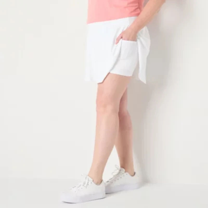 Xersion Everultra-Lite Womens Quick Dry Plus Flounce Skort