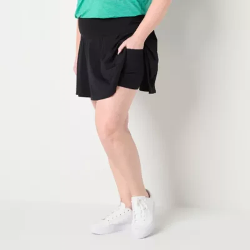 Xersion Everultra-Lite Womens Quick Dry Plus Flounce Skort