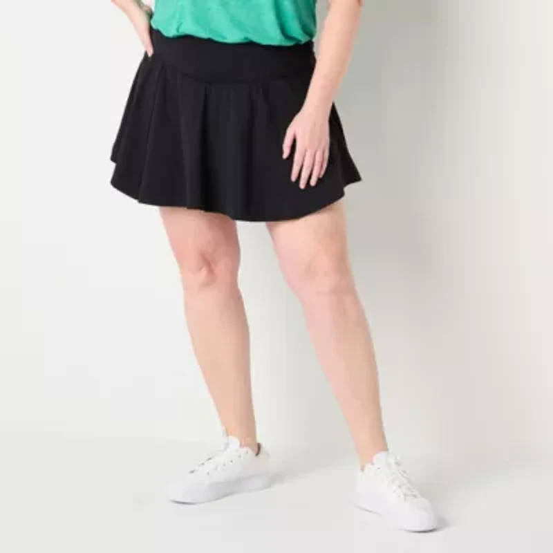 Xersion Everultra-Lite Womens Quick Dry Plus Flounce Skort