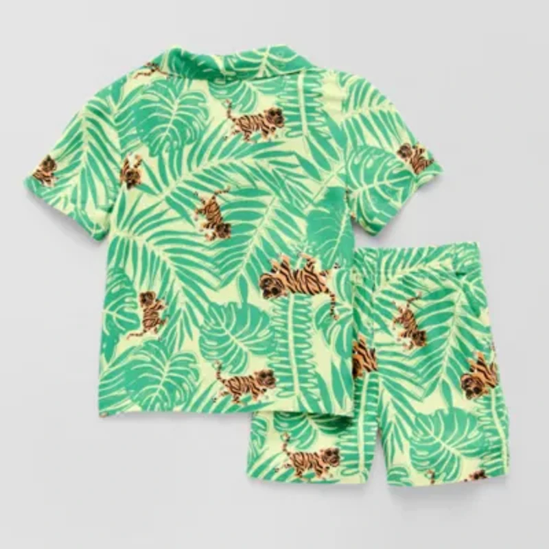 Okie Dokie Toddler & Little Boys 2-pc. Short Set