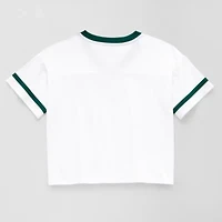 Thereabouts Little & Big Kid Girls V Neck Short Sleeve Regular Fit Graphic T-Shirt