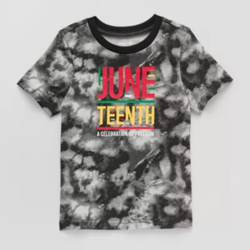 Hope & Wonder Juneteenth Toddler Short Sleeve 'A Celebration Of Freedom' Graphic T-Shirt