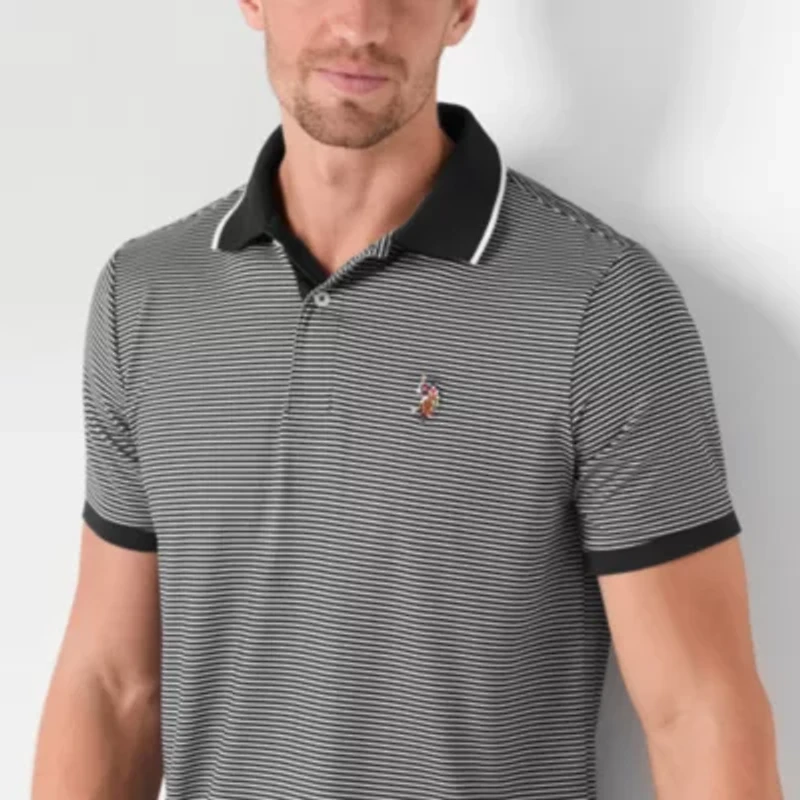U.S. Polo Assn. Performance Mens Classic Fit Short Sleeve Shirt