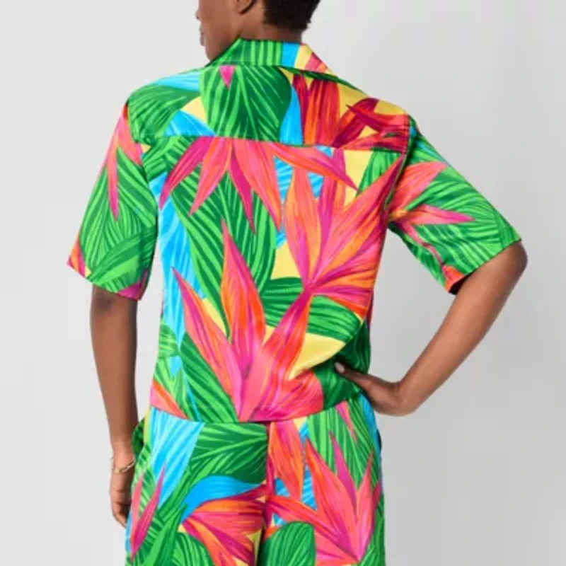Hope & Wonder Pride Unisex Short Sleeve Button-Down Shirt