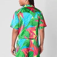 Hope & Wonder Pride Unisex Short Sleeve Button-Down Shirt