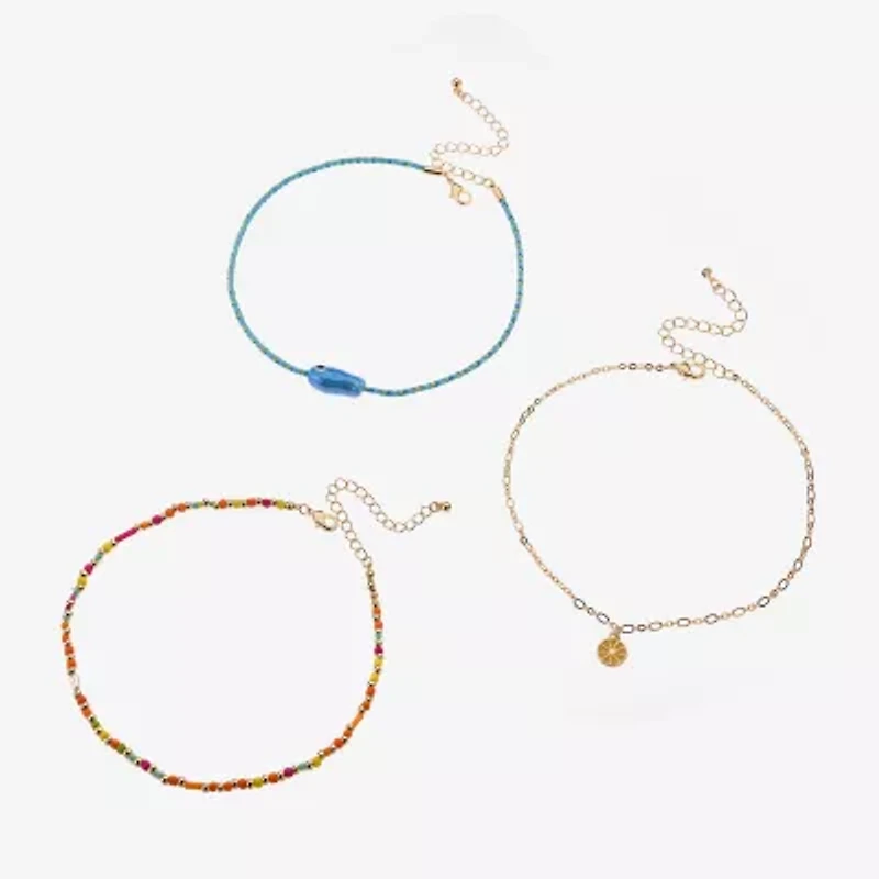 Arizona Womens 3-pc. Necklace Set