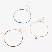 Arizona Womens 3-pc. Necklace Set