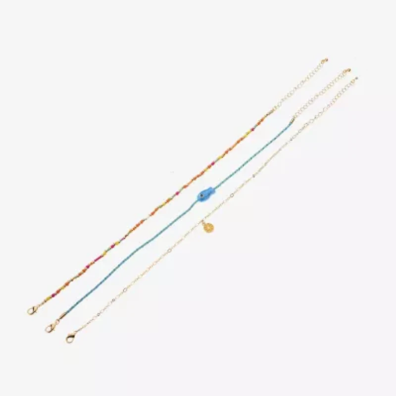 Arizona Womens 3-pc. Necklace Set