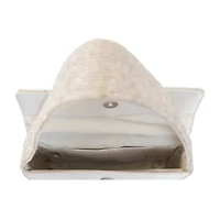 SOL and MER Beaded Flamingo Shoulder Bag