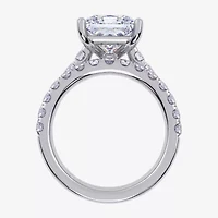 (H-I / SI1-SI2) Signature By Modern Bride Womens 2 CT.TW Lab Grown White Diamond 14K Gold Side Stone Bridal Set