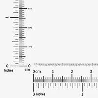 Womens 10K Gold 18 Inch Wheat Chain Necklace