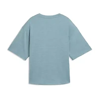 PUMA Womens Crew Neck Short Sleeve Active T-Shirt