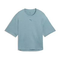 PUMA Womens Crew Neck Short Sleeve Active T-Shirt